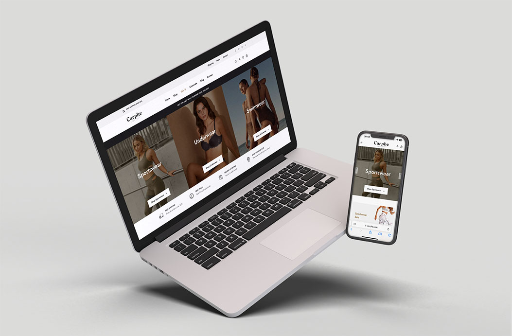 Carphe E-Ticaret Website Tasarımı